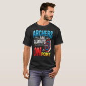 Archer Outfit Bow Arrow Game Arch Arch Bike Arch B T-Shirt (Vorne ganz)