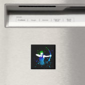 Archer Paint Splash Magnet (In Situ (Geschirrspüler))