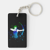 Archer Paint Splash Schlüsselanhänger (Rückseite)