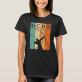 Archer Periodic Table Elements Bow Hunting Archery T-Shirt (Vorderseite)