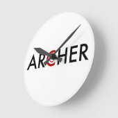 Archer Runde Wanduhr (Winkel)