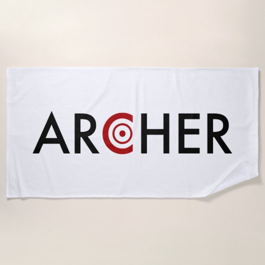 Archer Strandtuch (Vorderseite)
