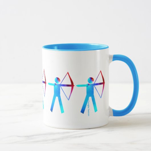 Archer-Tasse - Archer in Farbe Tasse (Rechts)
