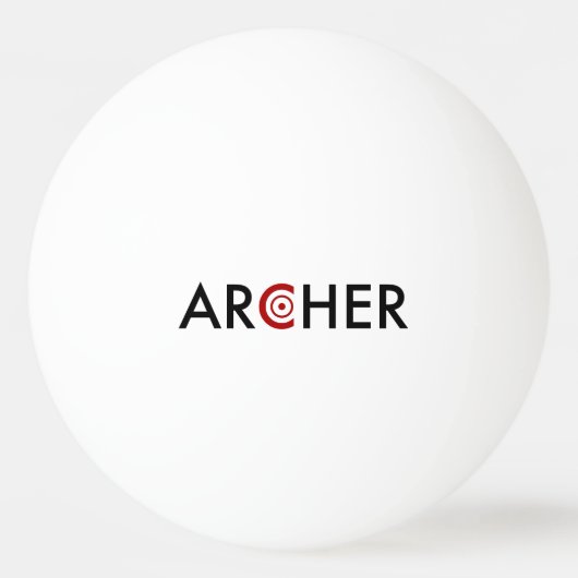 Archer Tischtennisball (Vorderseite)