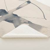 Archeress Watercolor-Silhouette Sherpadecke (3/4)