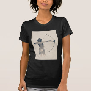 Archeresswatercolor-Silhouette T-Shirt