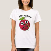 Archerry Funny Frucht Archery Pun T-Shirt (Vorderseite)