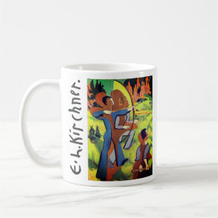 Archers (1935-1937) von Ernst Ludwig Kirchner Kaffeetasse