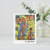 Archers (1935-1937) von Ernst Ludwig Kirchner Postkarte (Stehend Vorderseite)