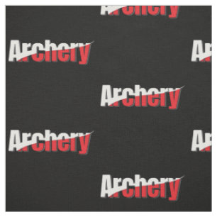 Archery Abstrakt Swish - Graphic Two-Tone Art Stoff