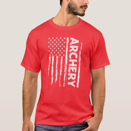 Archery American Flag T-Shirt
