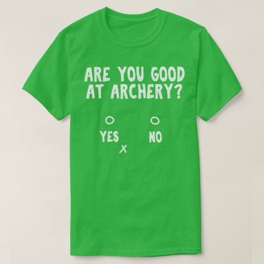 Archery Archer Bowhunter 1 T-Shirt (Design vorne)