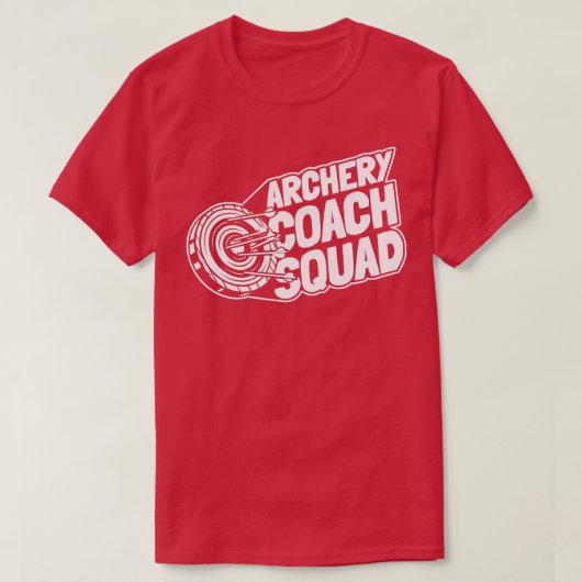 Archery Archer Bowman BowTarget Arrow Archery Coac T-Shirt (Design vorne)