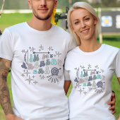 Archery Archer Hobby Custom Text on Back T-Shirt