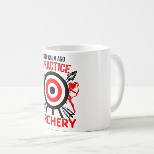 Archery Archer Kaffeetasse (VorderseiteRechts)