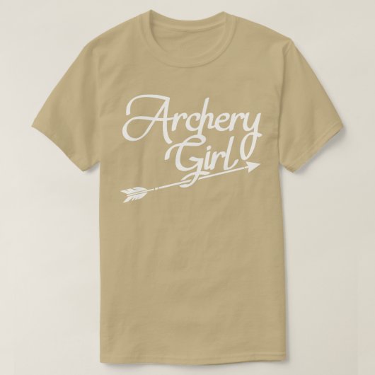 Archery Archery Girl T-Shirt (Design vorne)