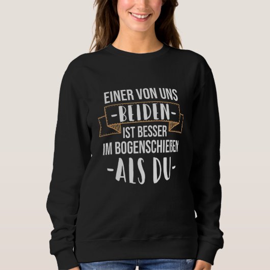 Archery Arrow Sport Sweatshirt (Vorderseite)
