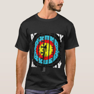 Archery Board Fun Typografy Archers T-Shirt