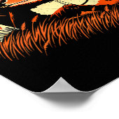 Archery Bow Hunter Deer Mule Elk Bow Jagd Poster (Ecke)