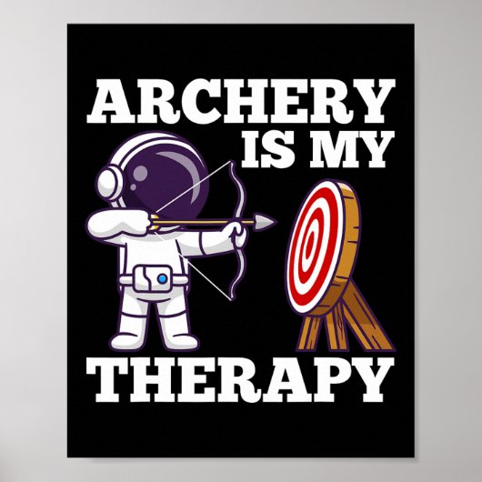 Archery Bow Hunting Archer Poster (Vorne)