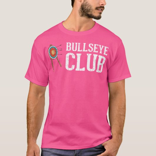 Archery Bullseye Funny Archer Arrow Bow Jagd T-Shirt (Vorderseite)
