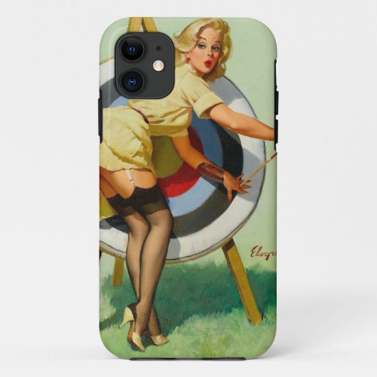 Archery Button-Up Girl Case-Mate iPhone Hülle (Rückseite)