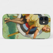 Archery Button-Up Girl Case-Mate iPhone Hülle (Rückseite (Horizontal))