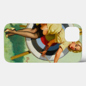 Archery Button-Up Girl Case-Mate iPhone Hülle (Rückseite (Horizontal))