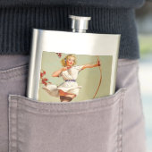 Archery Button-Up Girl Flachmann (Beispiel)