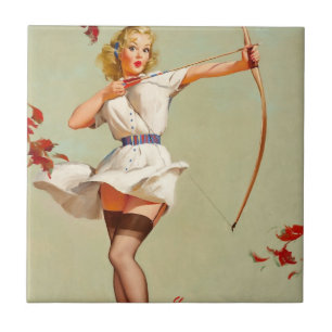 Archery Button-Up Girl Fliese