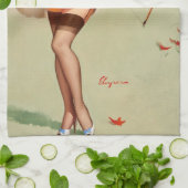 Archery Button-Up Girl Geschirrtuch (Gefaltet)