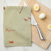 Archery Button-Up Girl Geschirrtuch (Viertel Falte)