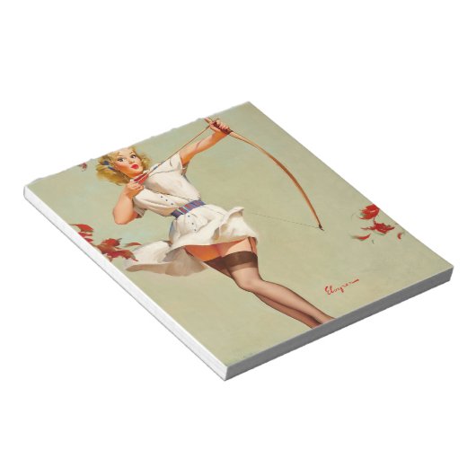 Archery Button-Up Girl Notizblock (angewinkelt)