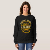 Archery Coach Academy Bowman Target Arrow Bow Arc Sweatshirt (Vorne ganz)