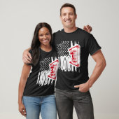 Archery Compound Bow American Flag Coolen US-Patri T-Shirt (Unisex)