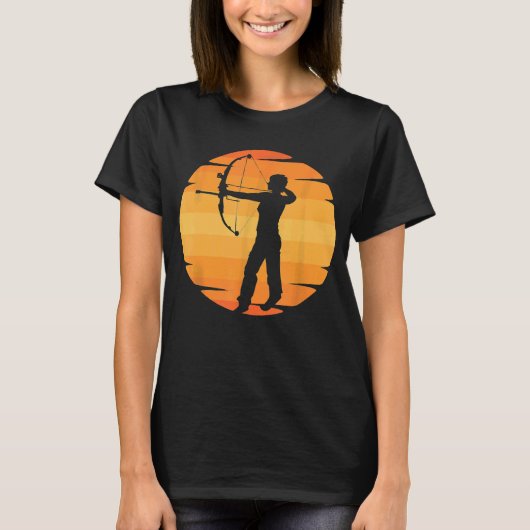 Archery Cool Bow Junting Archer T-Shirt (Vorderseite)