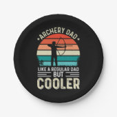 Archery Dad Pappteller (Vorderseite)
