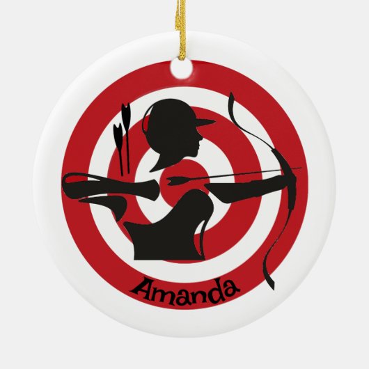 Archery Design Ornament (Hinten)