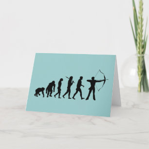 Archery Evolution of an Archery Bow and Arrow Karte