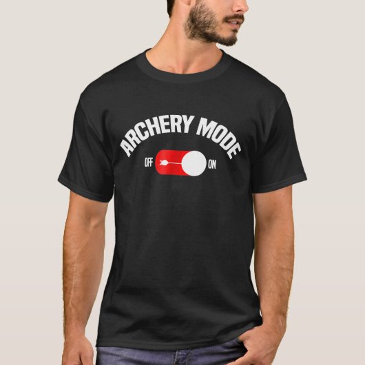 Archery  For Men Funny Archery Mode T-Shirt (Vorderseite)