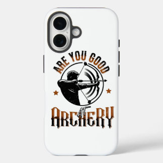 Archery Funny Design iPhone 16 Hülle