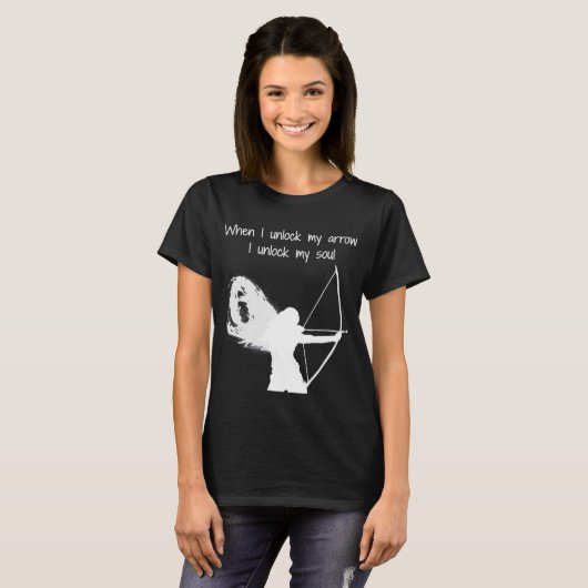 Archery Girl - Bowhunter Shirt (Vorne ganz)
