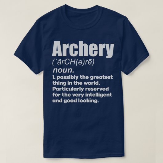 Archery Girl Coach Geschenk T-Shirt (Design vorne)