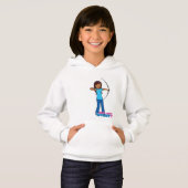 Archery Girl Hoodie (Vorne ganz)