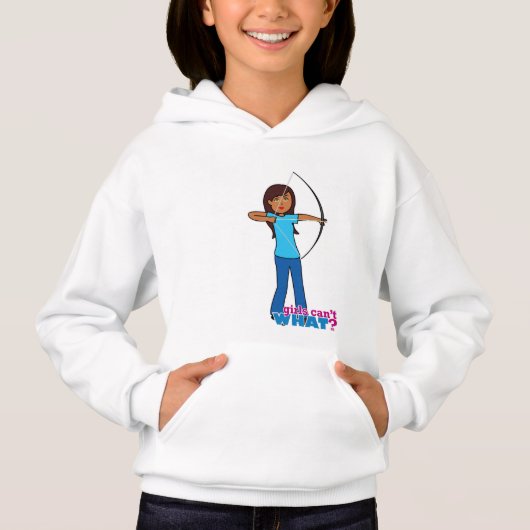 Archery Girl Hoodie (Vorderseite)