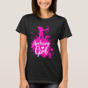 Archery Girl Womens Liebe Bow Jagd Niedlich Archer T-Shirt