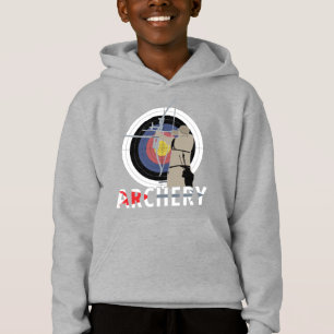 Archery Icon Illustration - Bogenbogen und Pfeile Hoodie