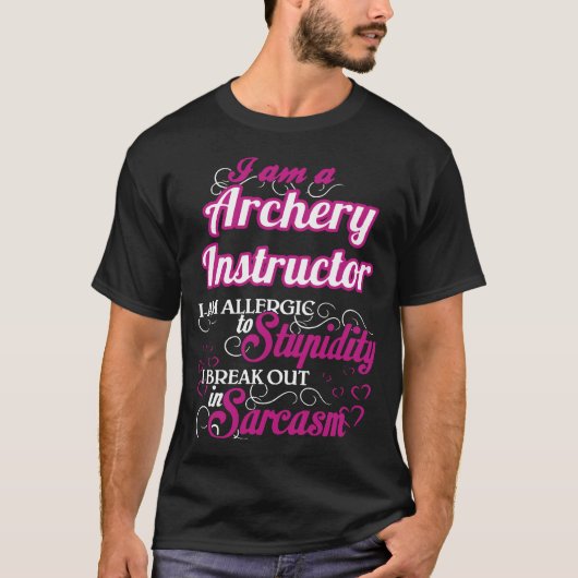 Archery Instructior T-Shirt (Vorderseite)