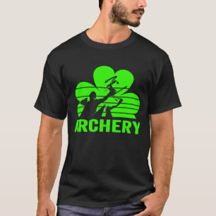 Archery Kleeblatt St Patricks Day T-Shirt