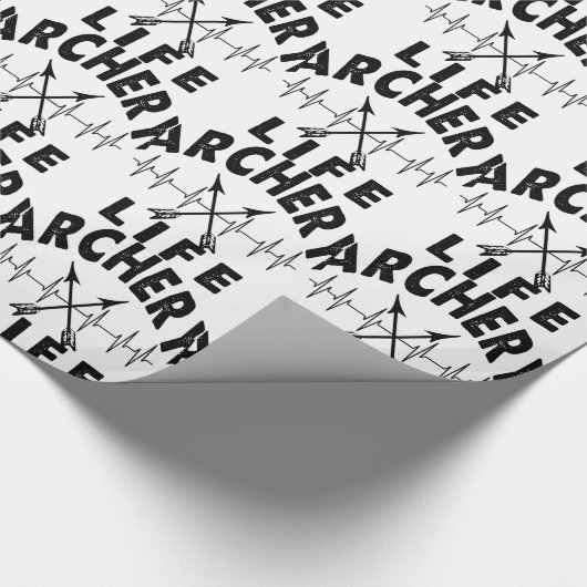 Archery Life Geschenkpapier (Ecke)